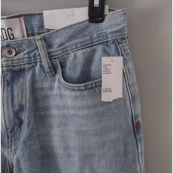 BDG Dad Slim Tapered Fit Jeans Womens 31 Waist x 32 Leg Pants - Picture 2 of 6